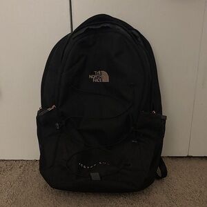 The North Face Black Backpack with Logo